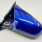 15-20 BMW M4 F82 Driver Left Door Mirror W/ Blind Spot San Marino Blue OEM