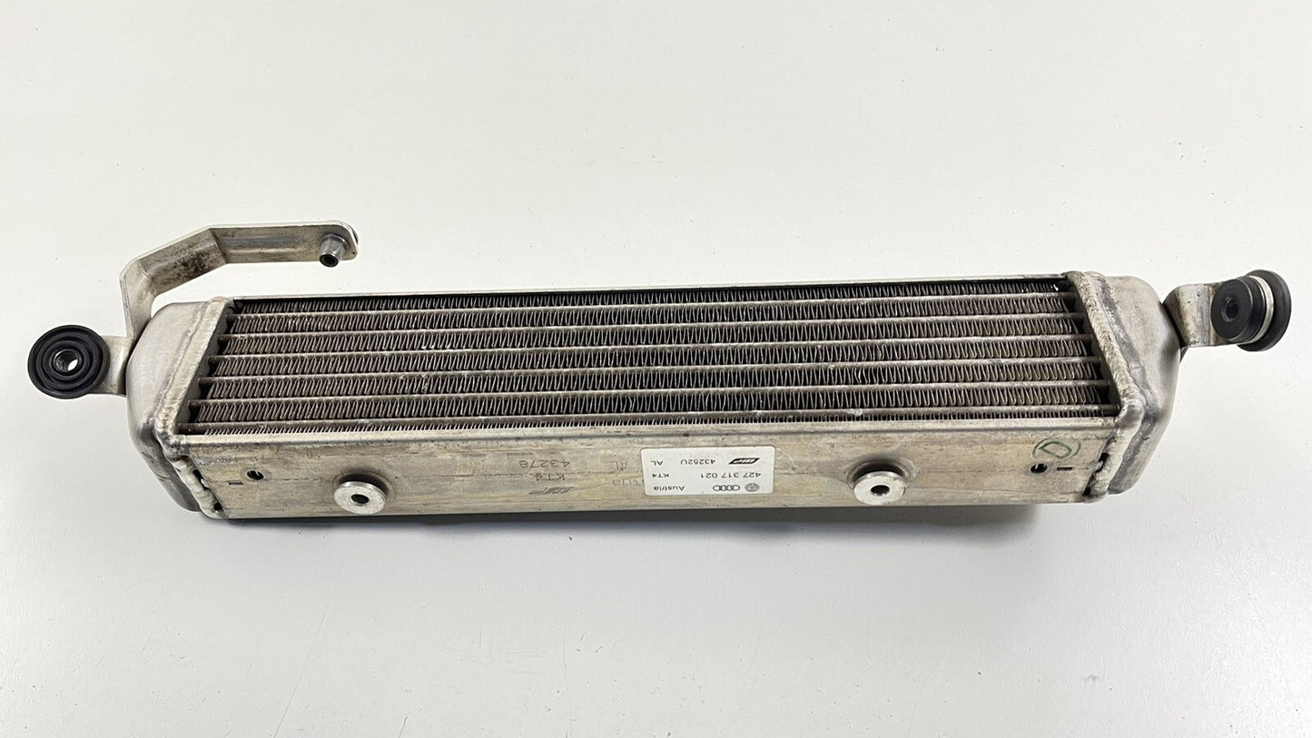 08-15 AUDI R8 SPYDER AUTOMATIC TRANSMISSION GEAR OIL COOLER 427 317 021 OEM
