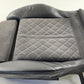 18-23 AUDI S4 DRIVER LEFT FRONT LOWER SEAT CUSHION COVER BLACK OEM