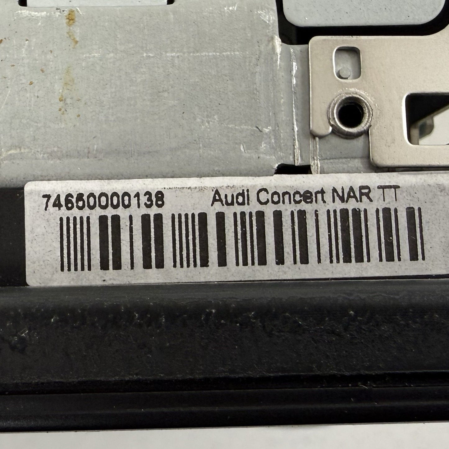 08-10 Audi TT Concert Radio Head Unit CD Player Receiver 8J0035186P OEM