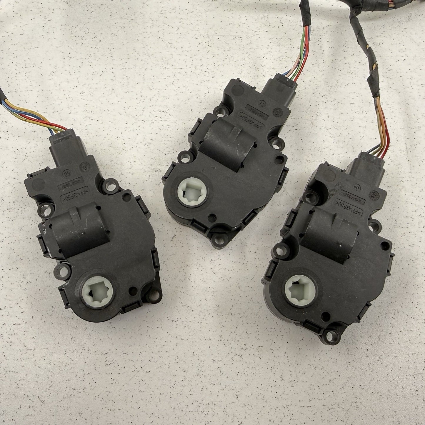 15-18 BMW F80 M3 HVAC Box AC Flap Motor Air Mix Actuator Set OEM