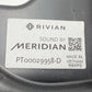 2022-2024 Rivian R1S Rear Subwoofer Bass Speaker Meridian PT00029958-D OEM