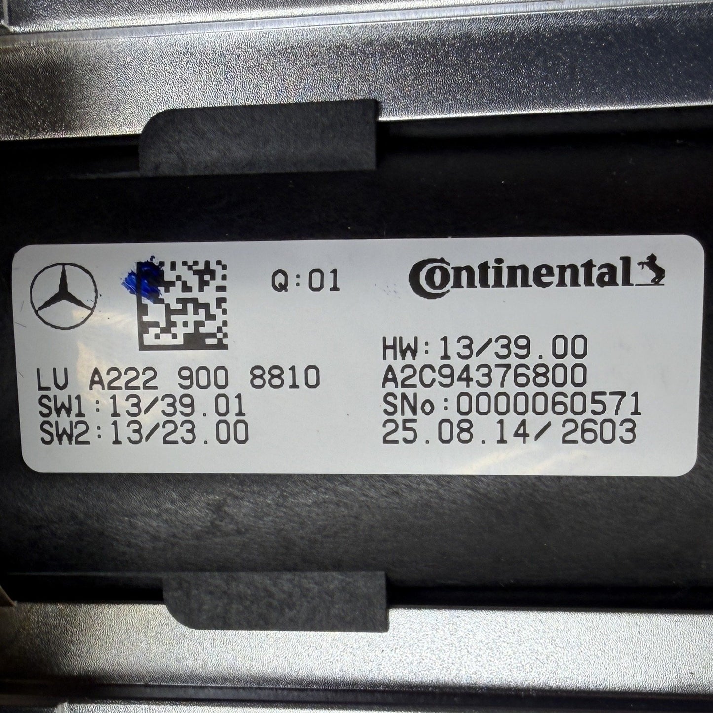 2014-2017 Mercedes-Benz S550 W222 Center Console Touchpad Joystick Switch OEM