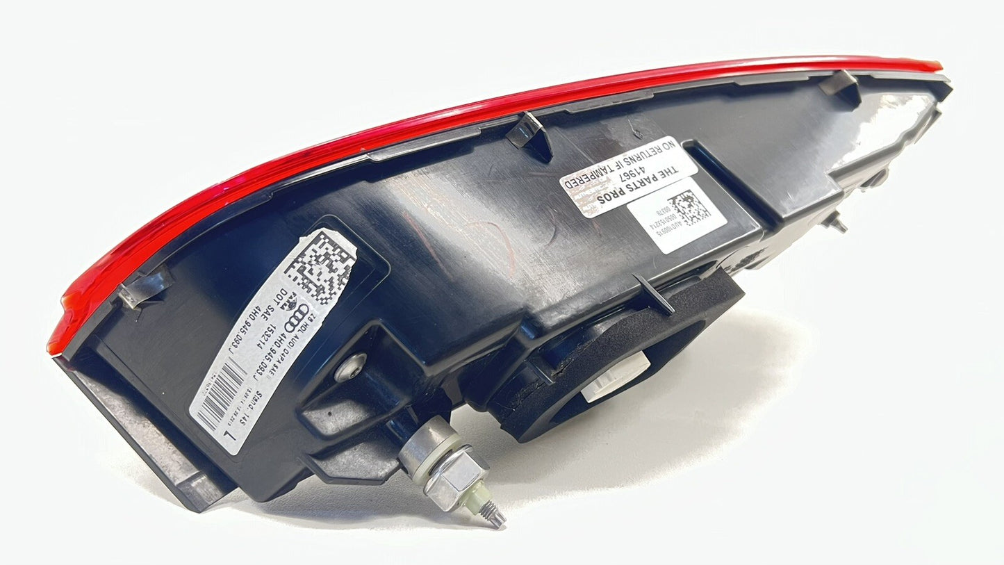 15-18 AUDI A8 S8 DRIVER LEFT REAR INNER TRUNK TAILLIGHT TAIL LIGHT LAMP OEM