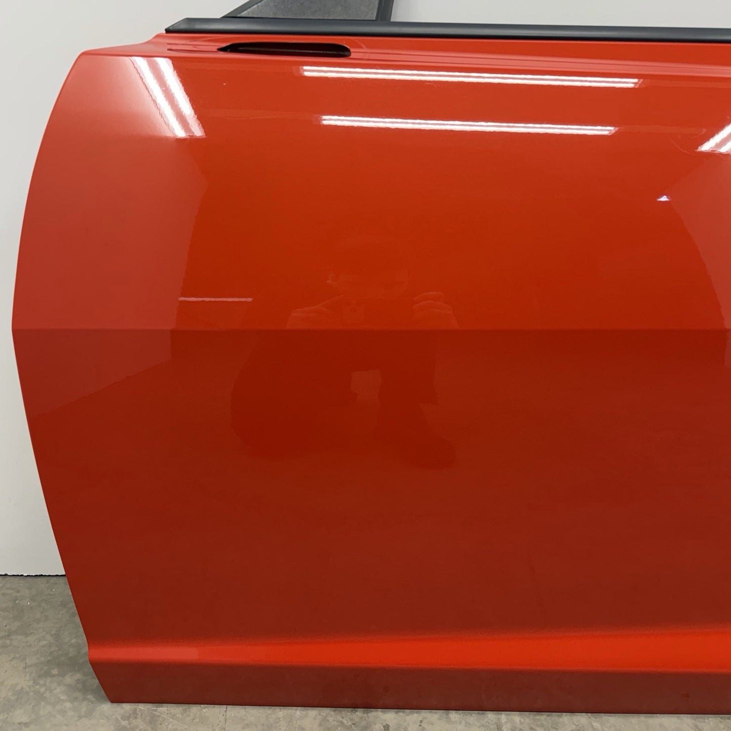 16-24 Chevrolet Camaro Driver Left Door Shell Complete W/ Glass Red OEM