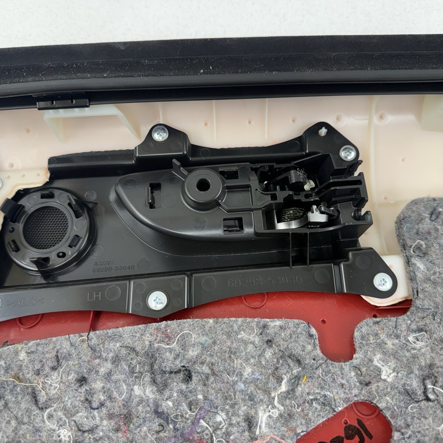21-25 Lexus IS300 IS350 IS500 Left Rear Door Panel Interior Trim Black OEM