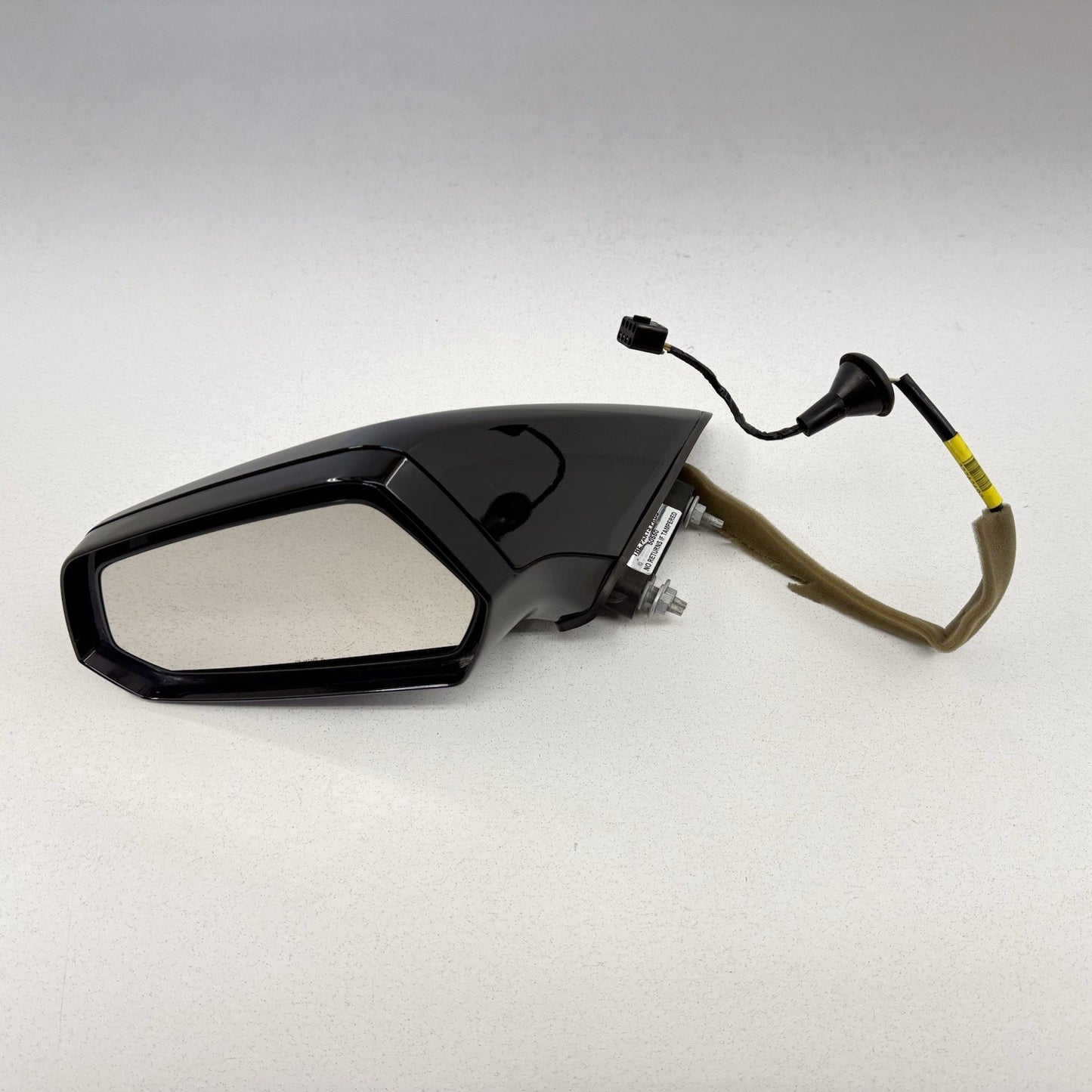 10-15 Chevrolet Camaro Driver Left Door Mirror Side View Black OEM