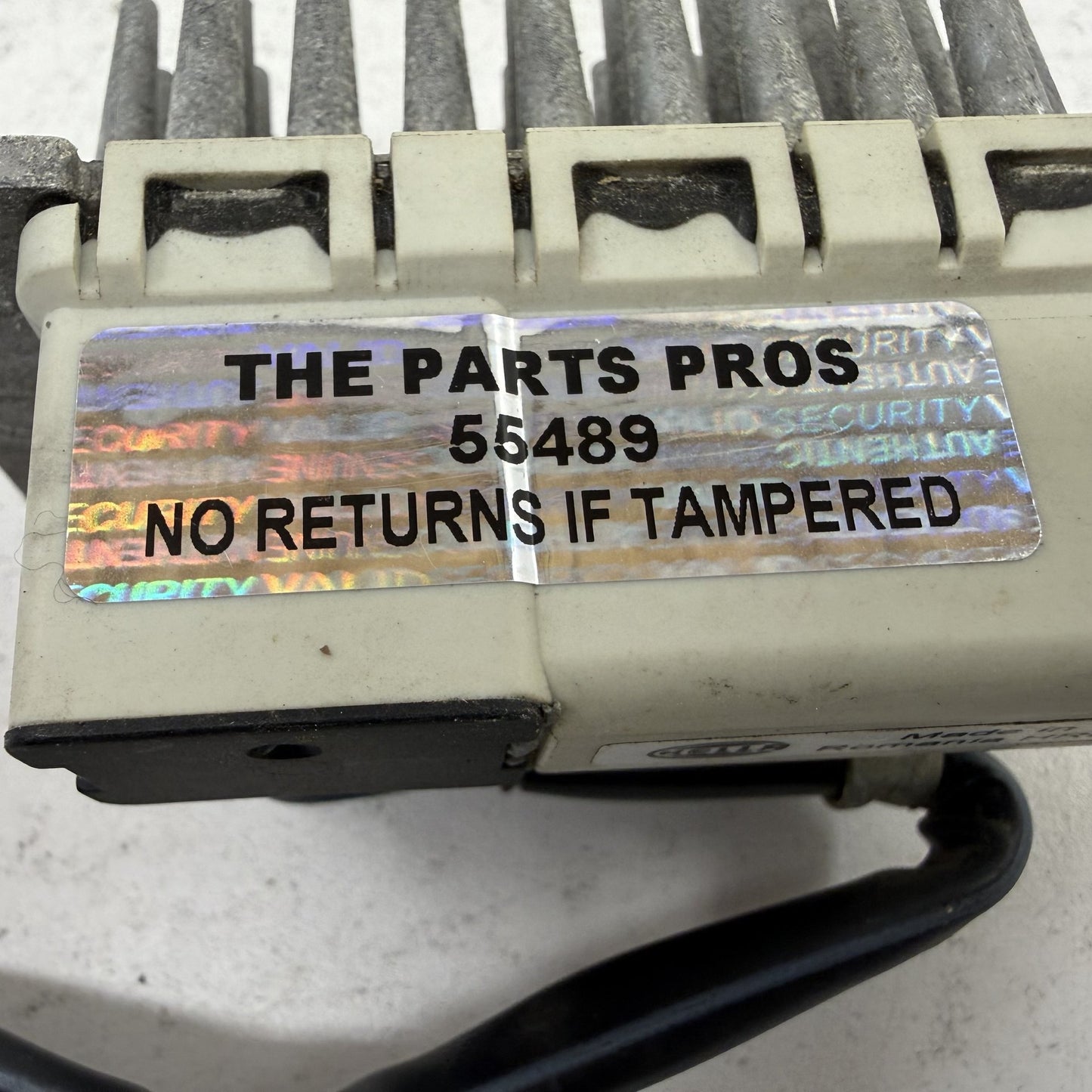 2014-2018 Bentley Flying Spur HVAC Blower Motor Resistor 3D0907521A OEM