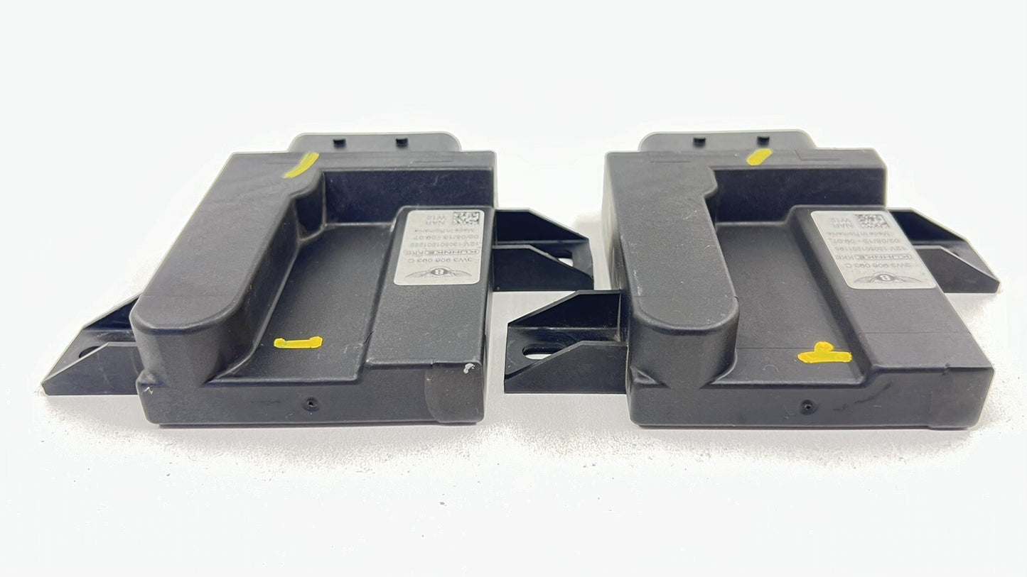 13-18 BENTLEY FLYING SPUR GAS FUEL PUMP CONTROL MODULE PAIR 3W3 906 093 C OEM