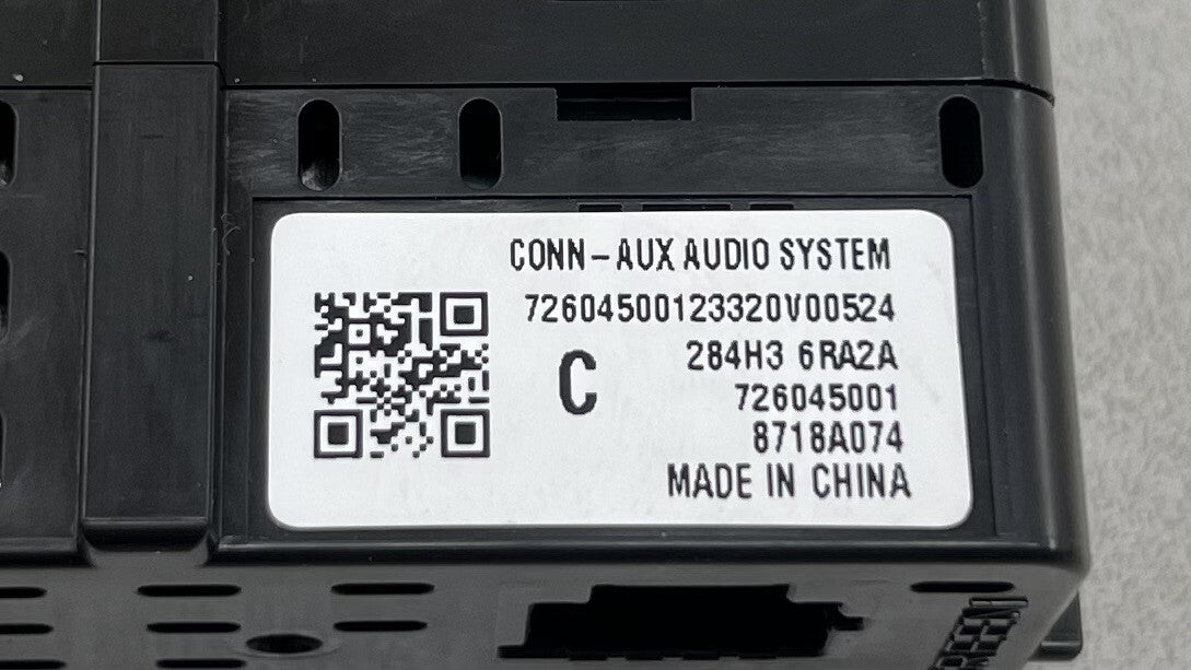 23-26 Nissan Z Dual Input USB & Type C Auxiliary Jack Input Port 284H3-6RA2A OEM