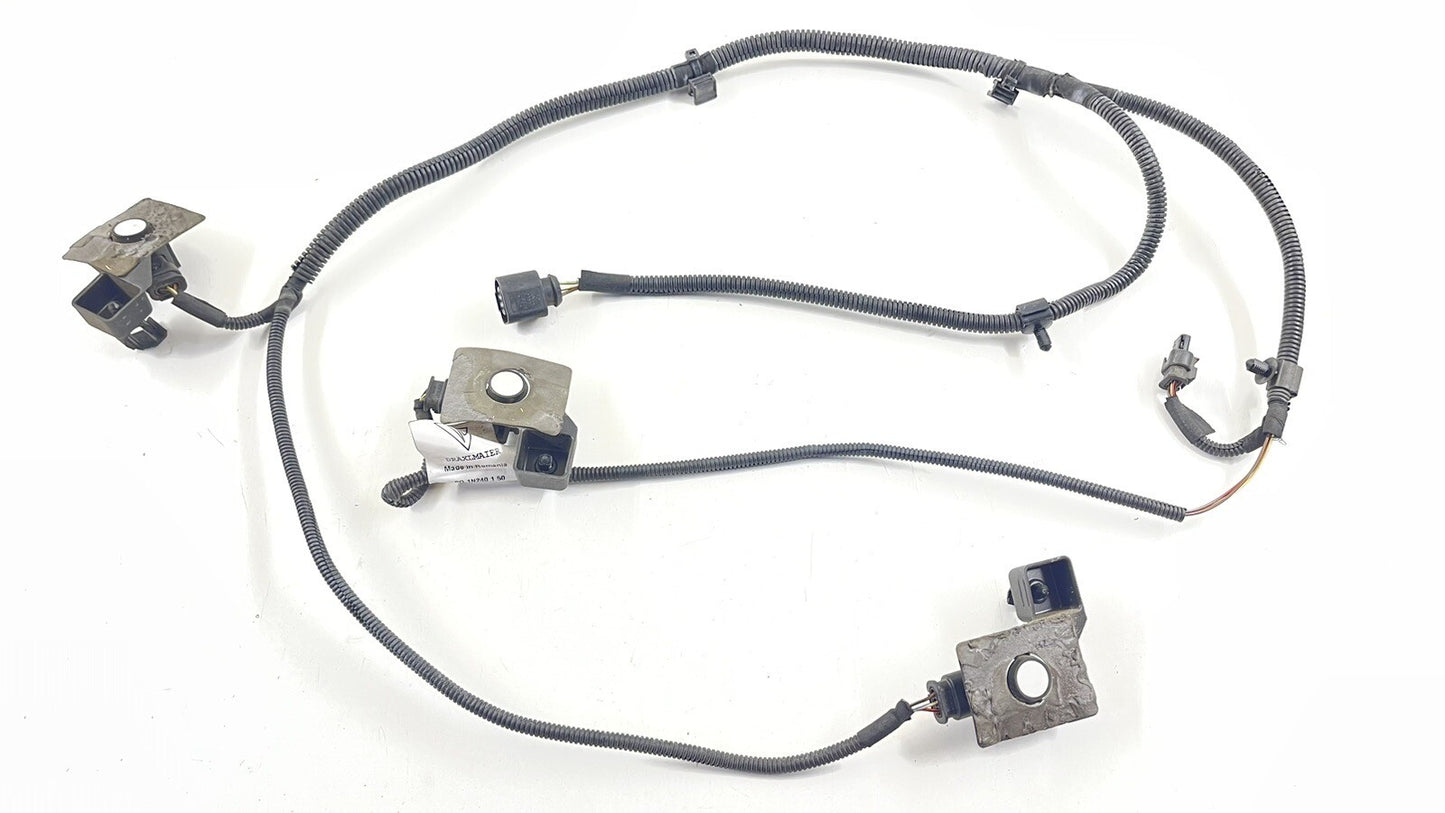10-16 PORSCHE PANAMERA REAR BUMPER WIRE HARNESS W/ PDC PARKING SENSOR OEM