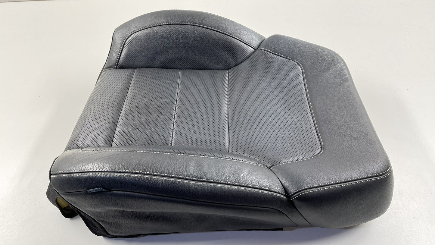 13-16 MERCEDES BENZ GL350 X166 DRIVER LEFT FRONT UPPER SEAT CUSHION COVER OEM