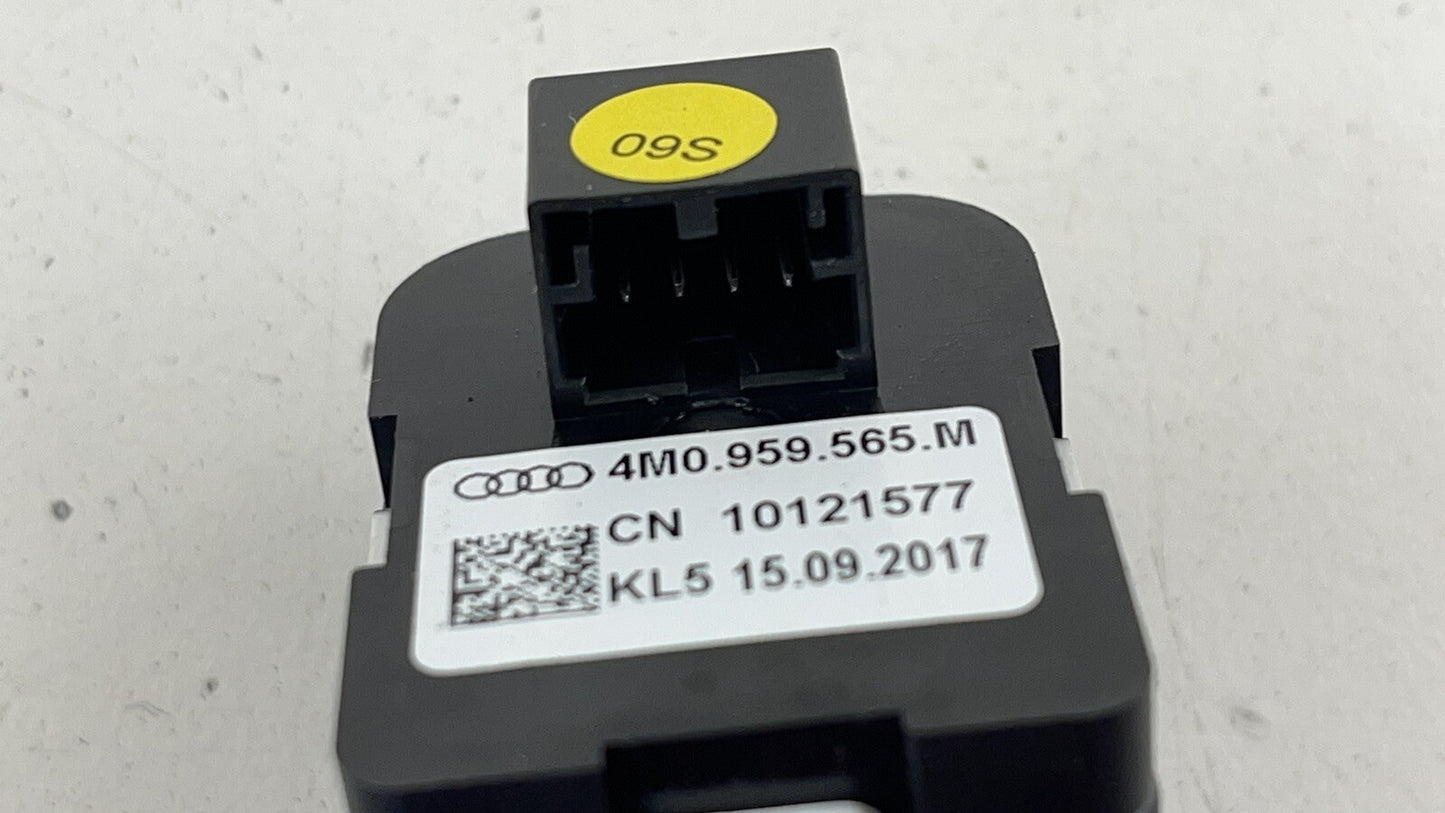 17-23 AUDI A4 S4 A5 S5 LEFT FRONT DOOR MIRROR CONTROL SWITCH KNOB 4M0959565M OEM