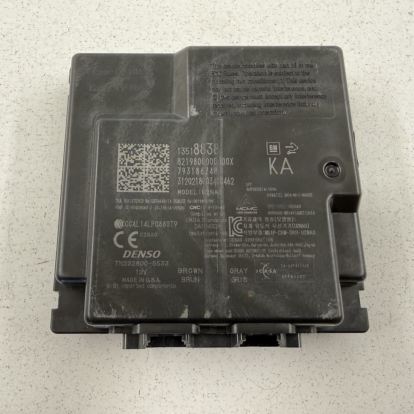 19-24 Chevrolet Camaro Keyless Key Less Entry Control Module 13558725 OEM