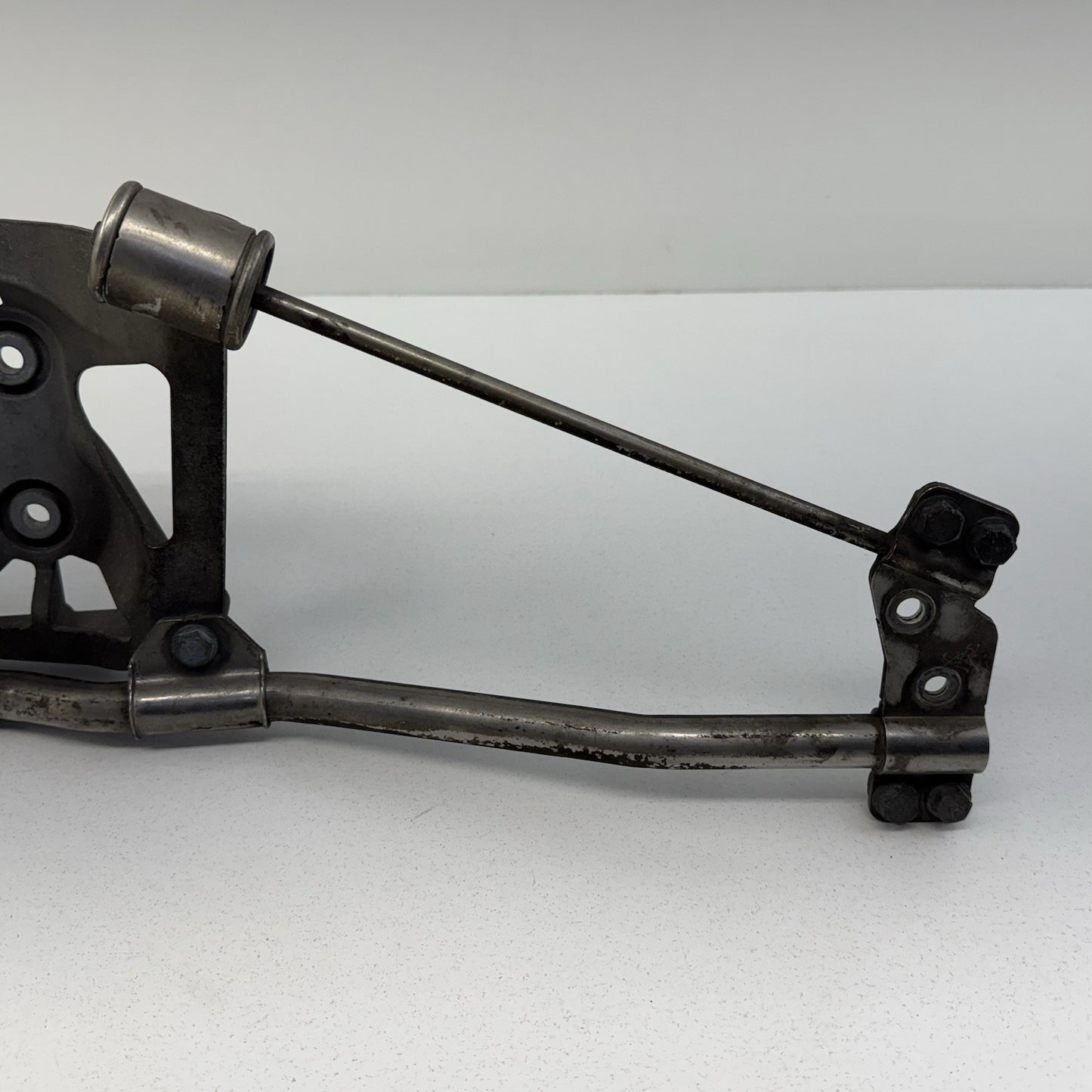 05-08 Porsche Boxster Cayman 987 Rear Exhaust Muffler Support Mount Bracket OEM