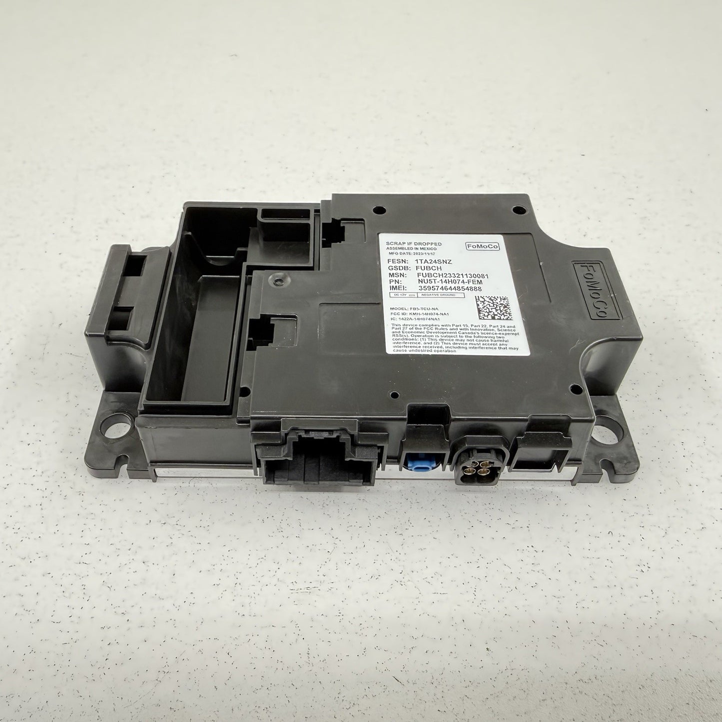 24-25 Ford Mustang Telematics Communication Control Module NU5T-14H074-FEM OEM