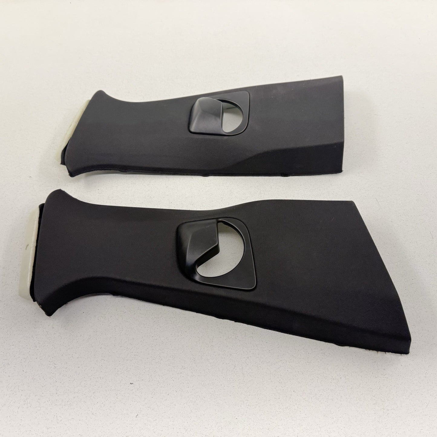 18-24 BMW G01 X3 A B Pillar Upper Interior Trim Set Left & Right Black OEM