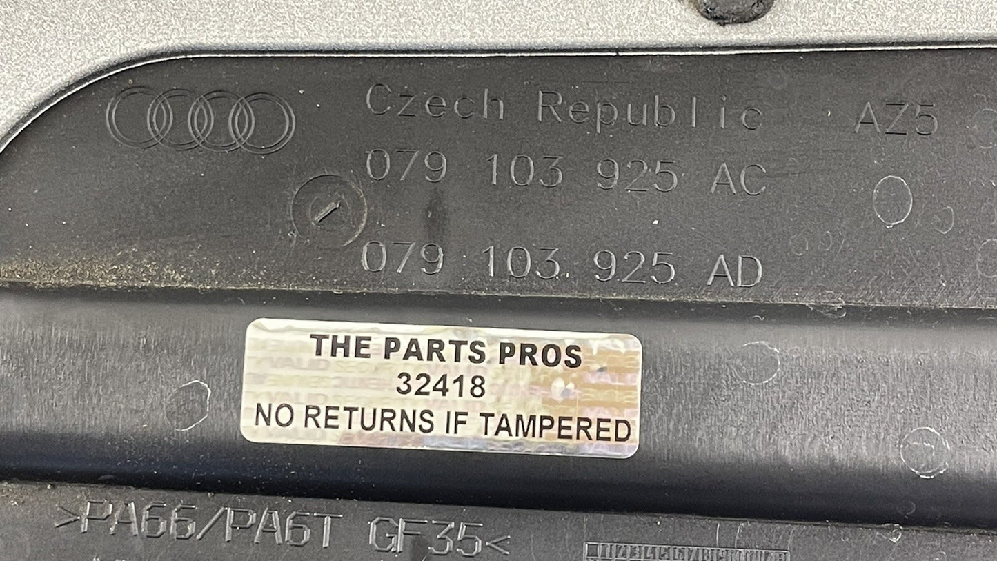 15-18 AUDI A8 QUATTRO 4.0L V8 TFSI MOTOR ENGINE COVER APPEARANCE TRIM OEM