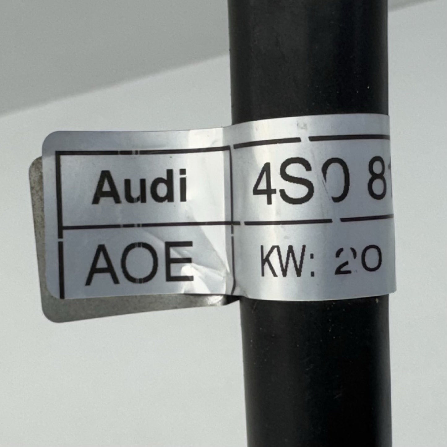 17-23 Audi R8 HVAC AC Air Condenser Hose Line Tube Pipe 4S0816750C OEM
