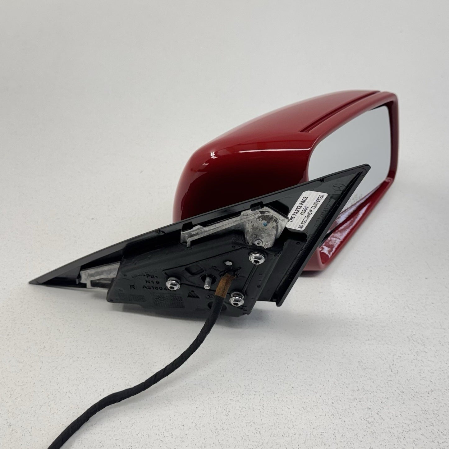 12-14 Mercedes W204 C250 Passenger Right Door Mirror Side View Mars Red OEM