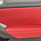 2024 ACURA INTEGRA TYPE S RIGHT REAR DOOR PANEL COVER TRIM BLACK AND RED OEM