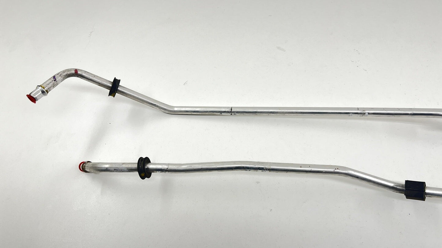 22-24 CADILLAC CT4 V BLACKWING REAR DIFF DIFFERENTIAL OIL COOLER LINE PAIR OEM