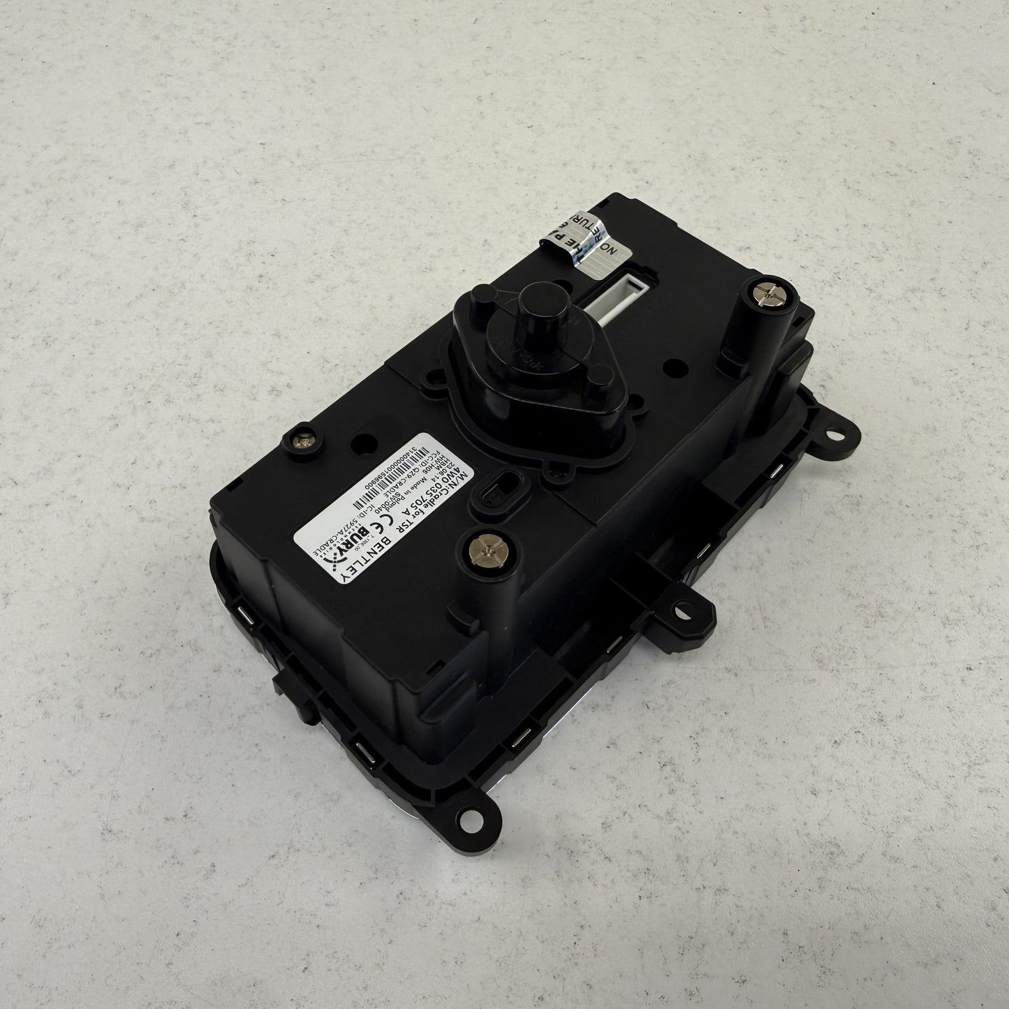 14-18 Bentley Flying Spur Rear Console Climate Control Switch Panel Display OEM