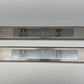 12-18 Mercedes W218 CLS550 Front Illuminated Door Sill Scuff Kick Plate Pair OEM