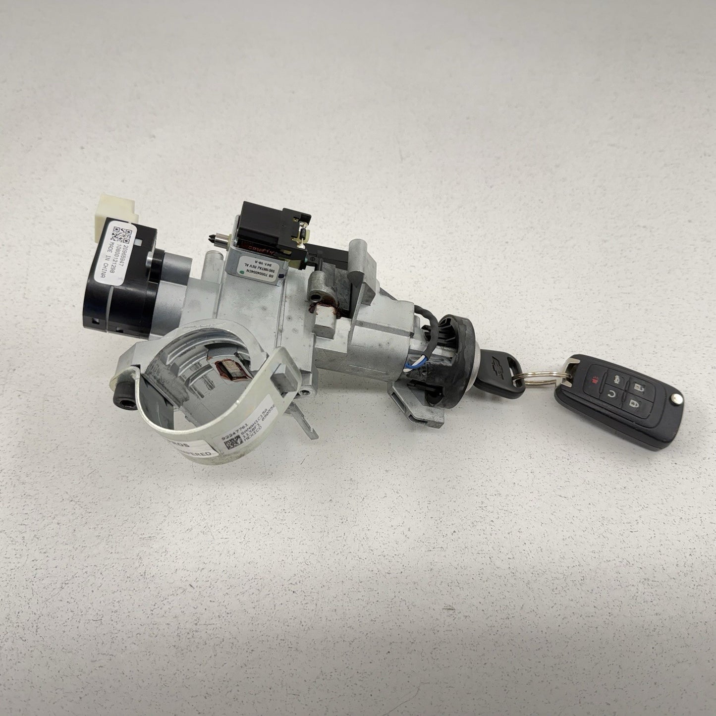 10-15 Chevrolet Camaro Steering Column Ignition Switch Cylinder With Key OEM