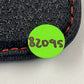 22-23 SUBARU BRZ LEFT RIGHT FRONT REAR CARPET FLOOR MAT BLACK SET OEM