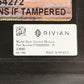 2022-2024 Rivian R1S Driver Left Rear Door Shell Complete W/ Glass OEM