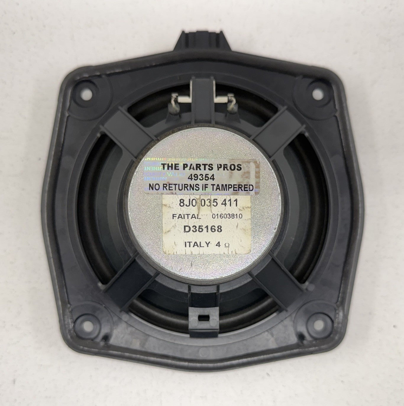08-15 Audi TT Rear Quarter Panel Speaker Left Or Right 8J0035411 OEM
