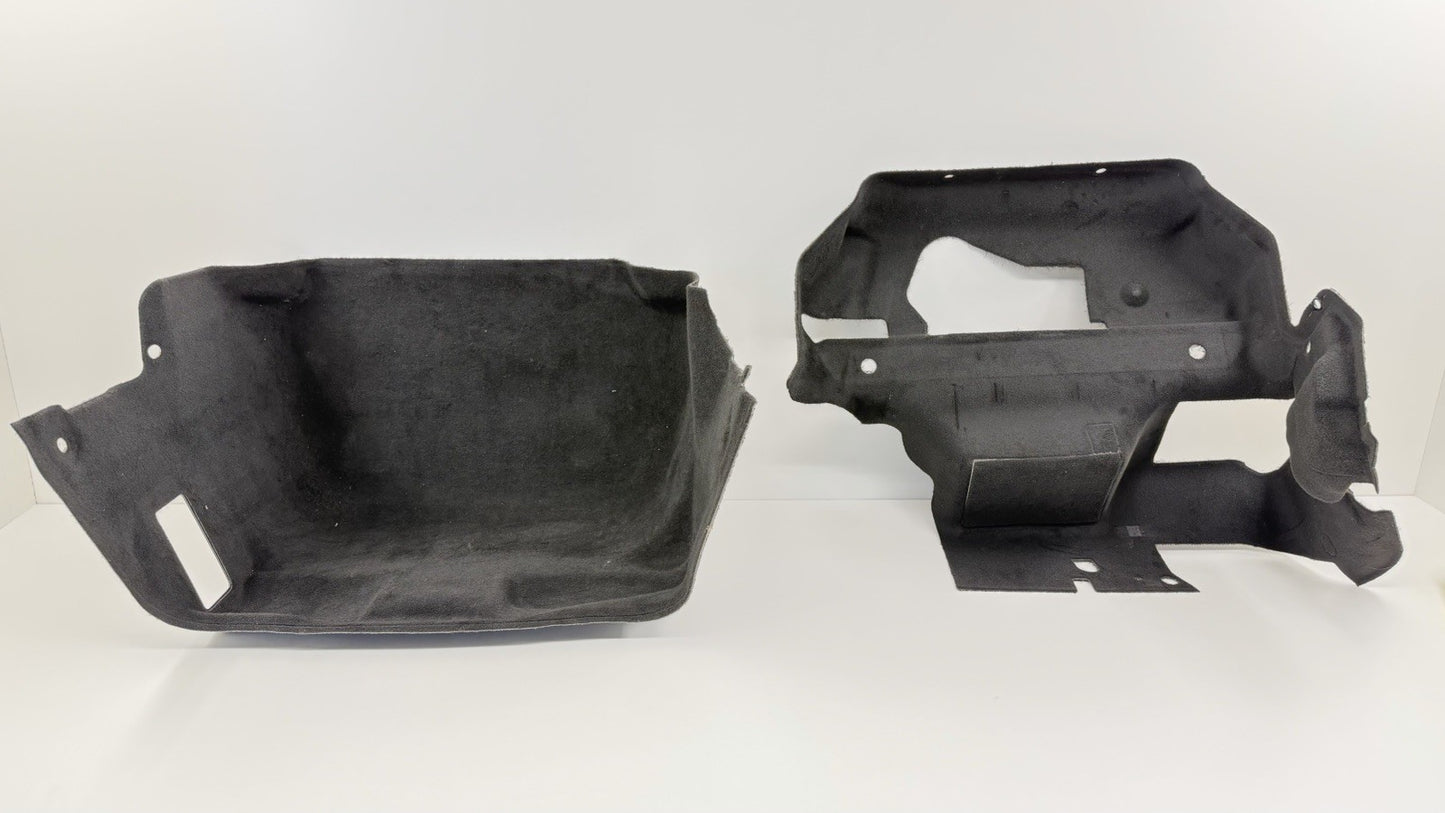 05-12 Porsche Boxster Cayman 987 Front Trunk Carpet Trim Set OEM