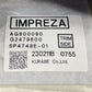 24-25 SUBARU CROSSTREK LIMITED RIGHT FRONT LOWER SEAT CUSHION COVER OEM