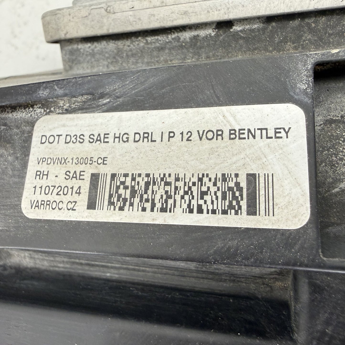 2014-2018 Bentley Flying Spur Right Front Bi Xenon HID Headlight Light Lamp OEM