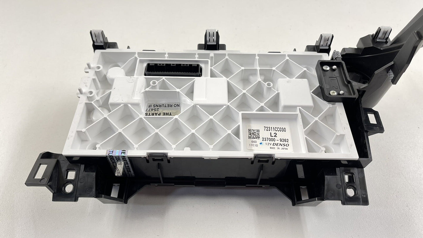 22-26 Toyota GR86 HVAC AC Dual Zone Climate Control Switch Panel 72311CC030 OEM