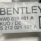 13-18 BENTLEY FLYING SPUR LEFT REAR DOOR WINDOW REGULATOR MOTOR CARRIER OEM