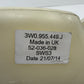 2014-2018 Bentley Flying Spur Windshield Washer Reservoir Bottle 3W0955449J OEM