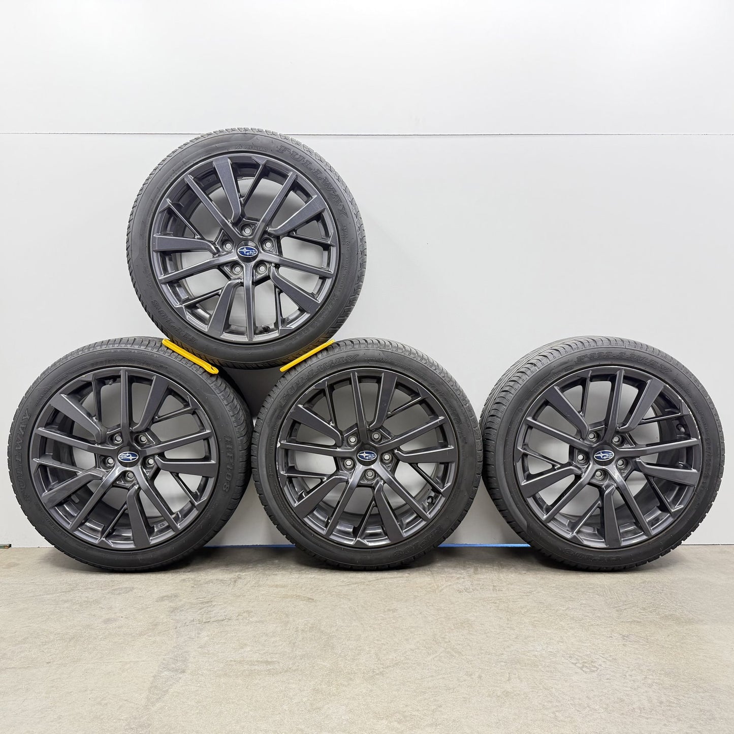 2022-2026 Subaru WRX Limited 18" Wheels Set Rims & Tires 28111VC040 Factory OEM