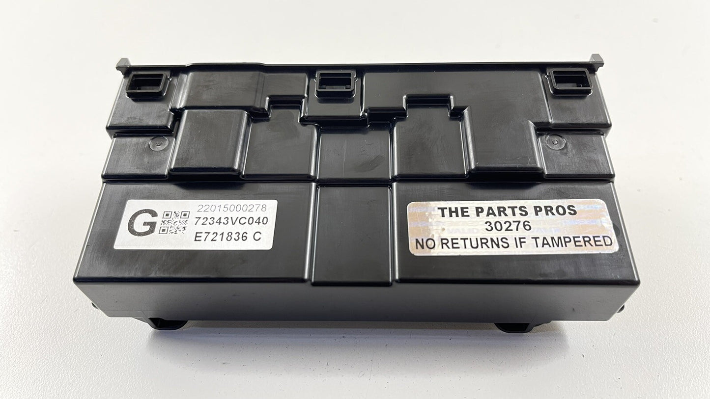 22-23 SUBARU WRX HEATER CORE BOX HVAC ELECTRONIC CONTROL MODULE 72343VC040 OEM