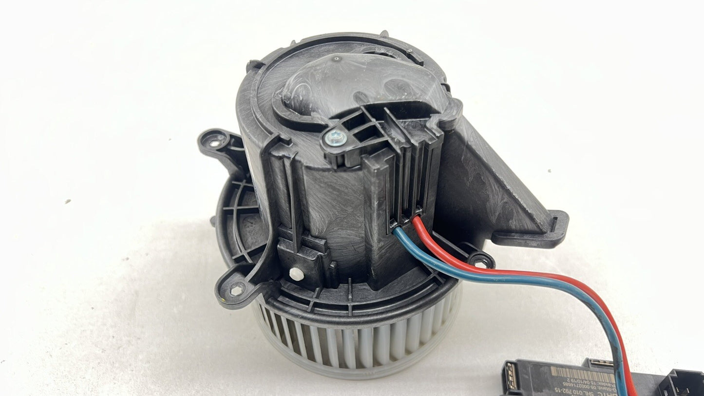 10-16 PORSCHE PANAMERA HVAC HEATER CORE BOX BLOWER FAN MOTOR W/ FAN RESISTOR OEM