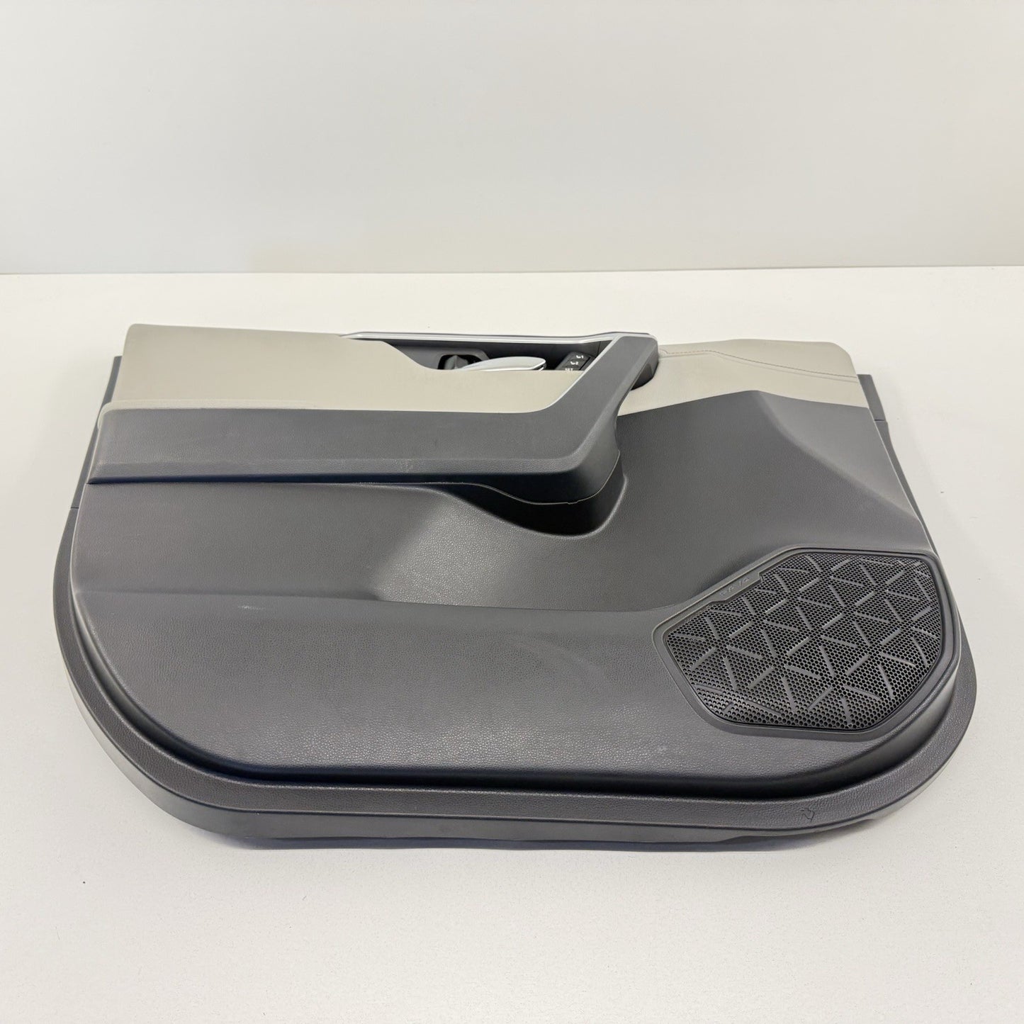19-25 Toyota RAV4 Driver Left Front Door Panel Interior Trim Gray Leather OEM