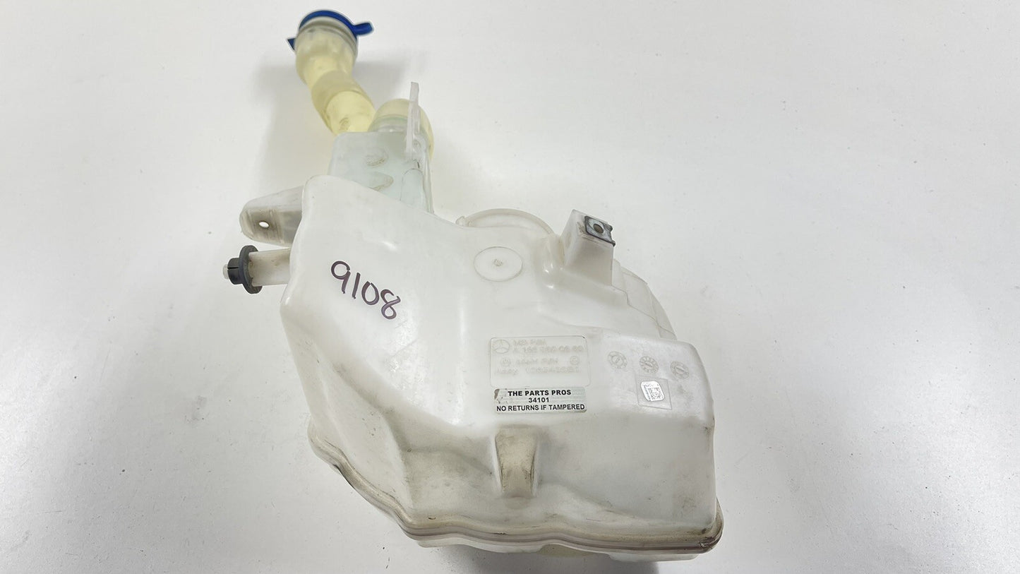 13-16 MERCEDES GL350 X166 WINDSHIELD WASHER BOTTLE RESERVOIR TANK W/ PUMP OEM