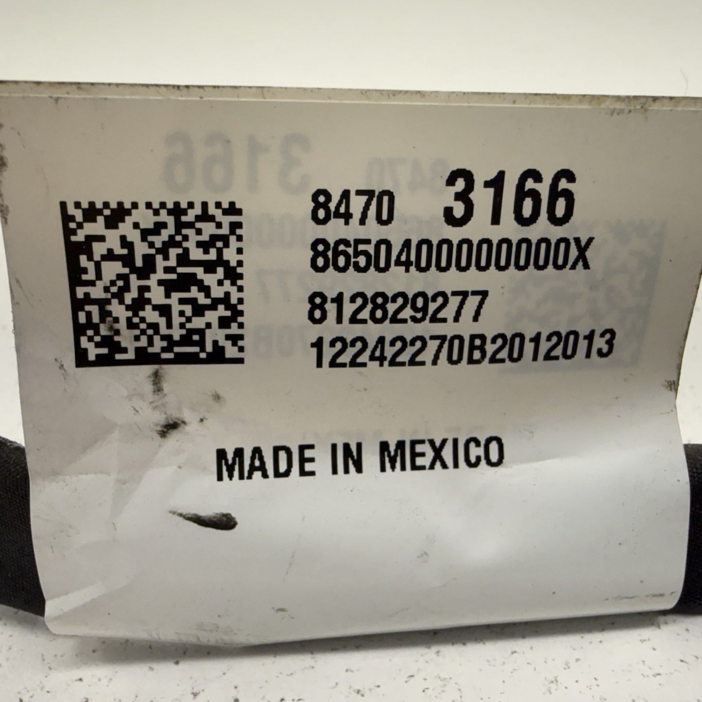 20-25 Silverado Sierra 2500 3500 Battery Positive & Negative Cable Strap OEM
