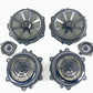 10-16 PORSCHE PANAMERA FRONT AND REAR DOOR SPEAKER TWEETER SET OEM