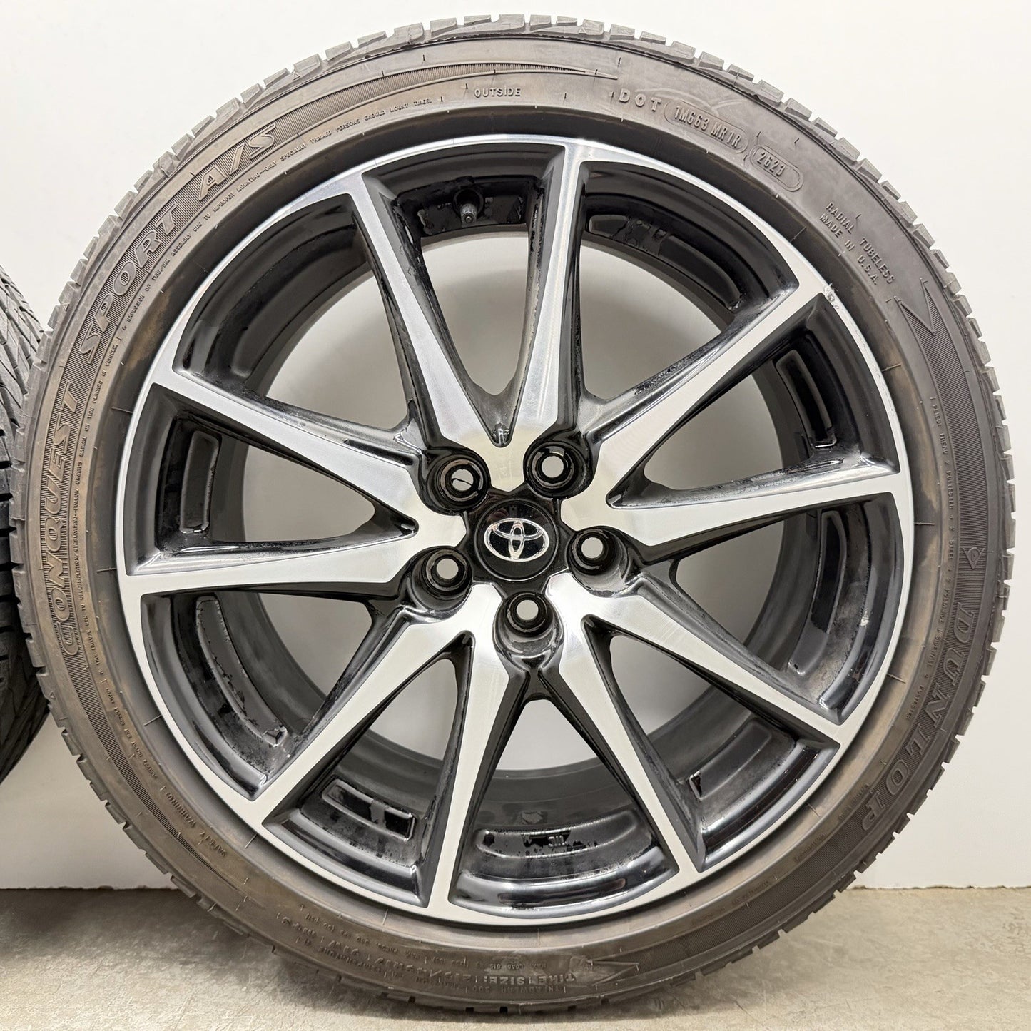22-26 Toyota GR86 Base Wheel Set Rim With Tire 17â 17x7.5 +48 Offset Factory OEM