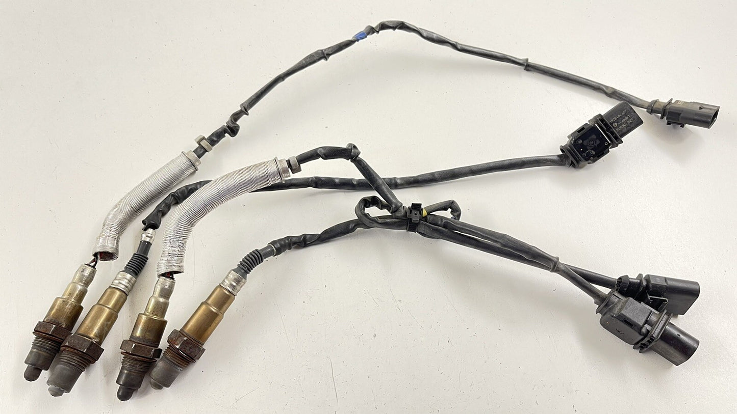 17-22 Audi R8 V10 Exhaust Oxygen O2 Sensor Set OEM