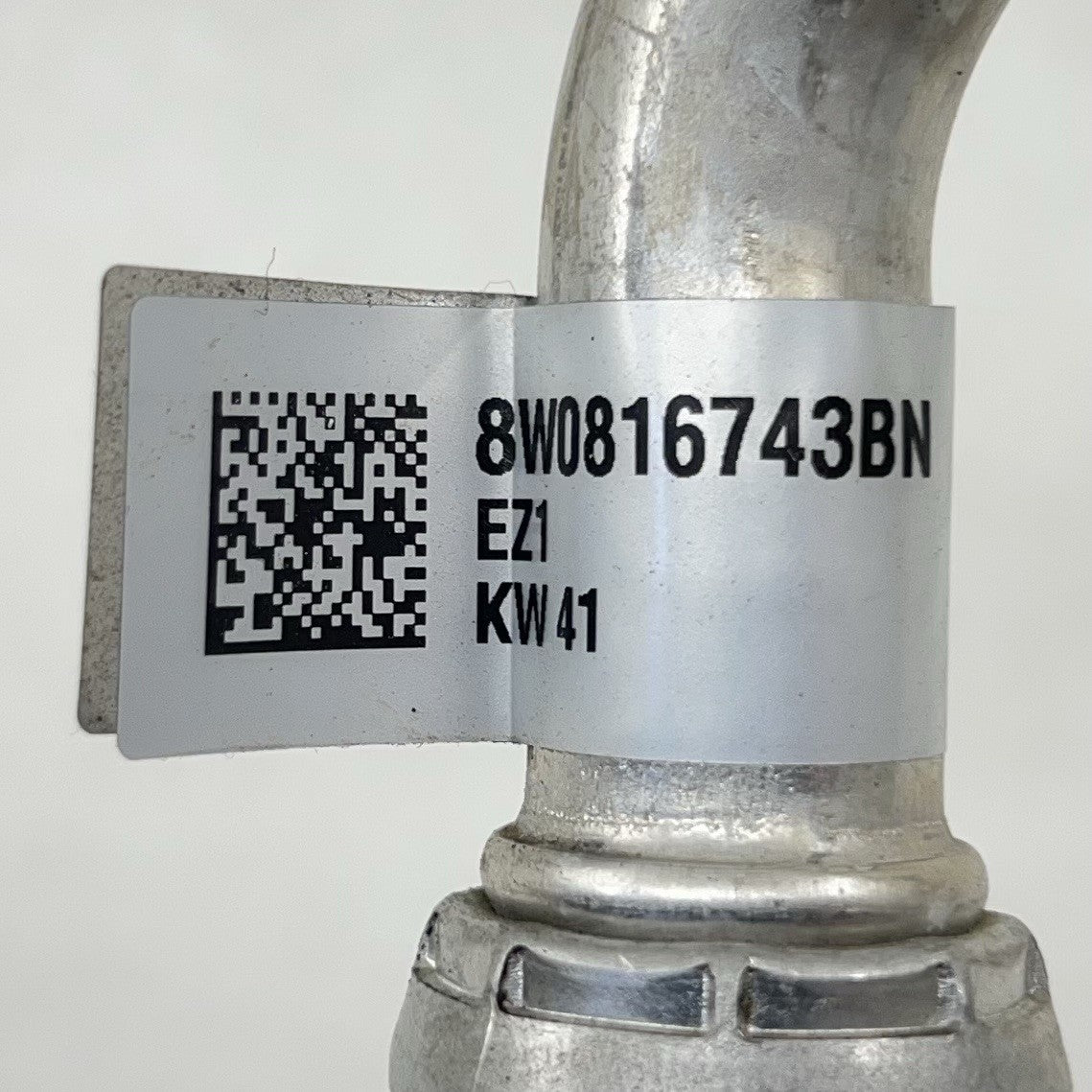 18-24 AUDI A4 A5 HVAC AC AIR REFRIGERANT HOSE LINE PIPE TUBE 8W0816743BN OEM