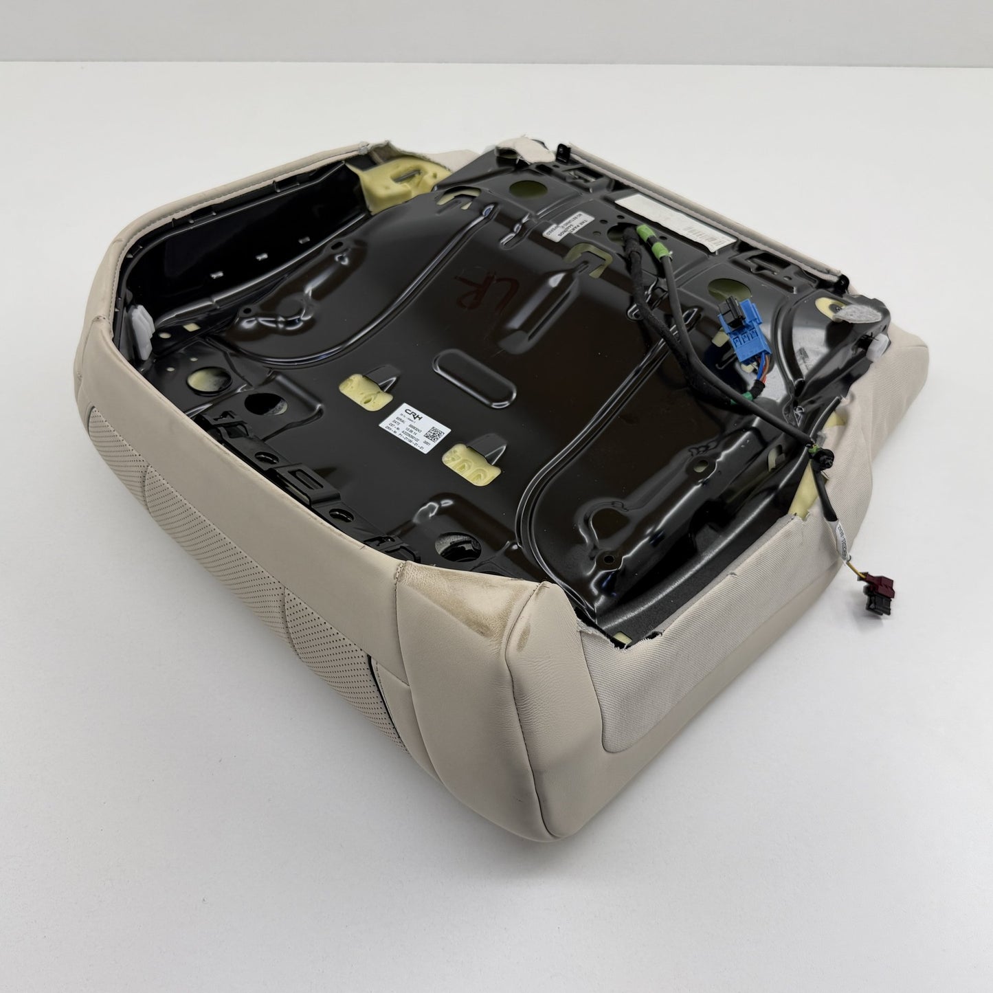 2014-2017 Mercedes-Benz S550 W222 Left Rear Power Seat Lower Cushion Beige OEM