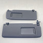 20-24 AUDI A4 S4 LEFT AND RIGHT FRONT SUNVISOR SUN VISOR SHADE PAIR BLACK OEM